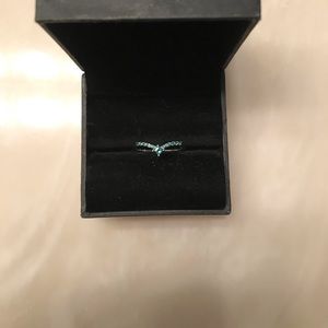 RARE. Natural Indicolite ring!!